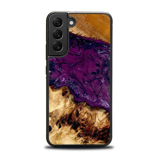 Samsung Galaxy S23 Plus Handyhülle aus Harz und Holz - Synergy#D134