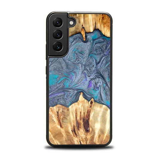 Samsung Galaxy S23 Plus Handyhülle aus Harz und Holz - Synergy#D135