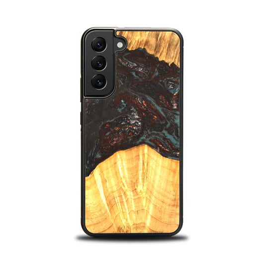 Samsung Galaxy S23 Handyhülle aus Harz und Holz - SYNERGY#B42
