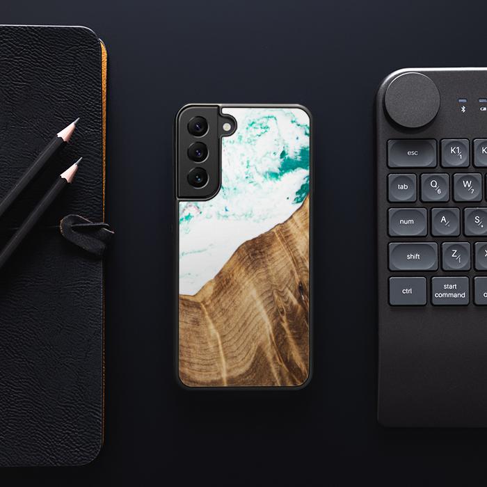 Etui na telefon Samsung Galaxy S23 wykonane z żywicy i drewna - SYNERGY#C14