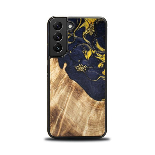 Samsung Galaxy S23 Handyhülle aus Harz und Holz - SYNERGY#C26