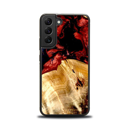 Samsung Galaxy S23 Handyhülle aus Harz und Holz - Synergy#D117