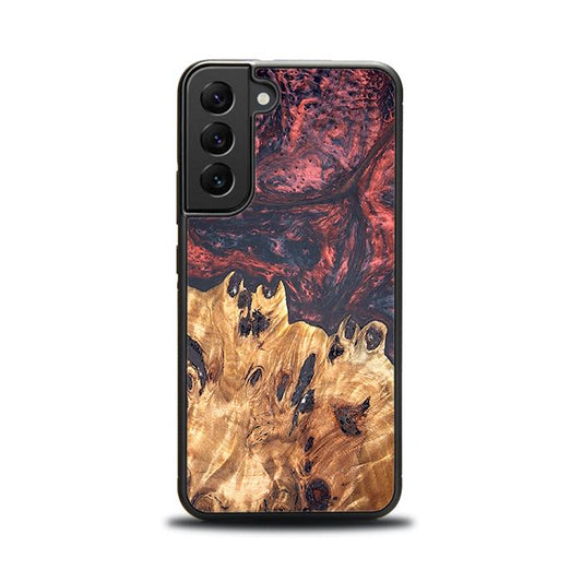 Samsung Galaxy S23 Handyhülle aus Harz und Holz - Synergy#D118