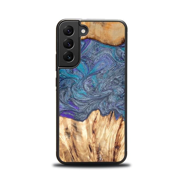 Samsung Galaxy S23 Handyhülle aus Harz und Holz - Synergy#D132