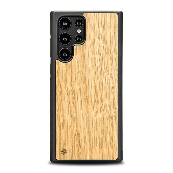 Samsung Galaxy S23 Ultra Handyhülle aus Holz – Eiche