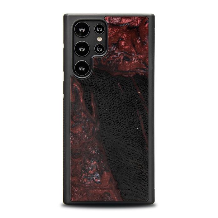 Etui na telefon Samsung Galaxy S23 Ultra z żywicy i drewna - SYNERGY#A119