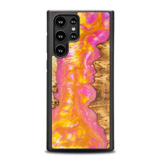 Samsung Galaxy S23 Ultra Handyhülle aus Harz und Holz - SYNERGY#A20