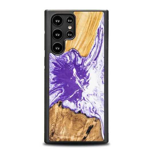 Samsung Galaxy S23 Ultra Handyhülle aus Harz und Holz - SYNERGY#A79