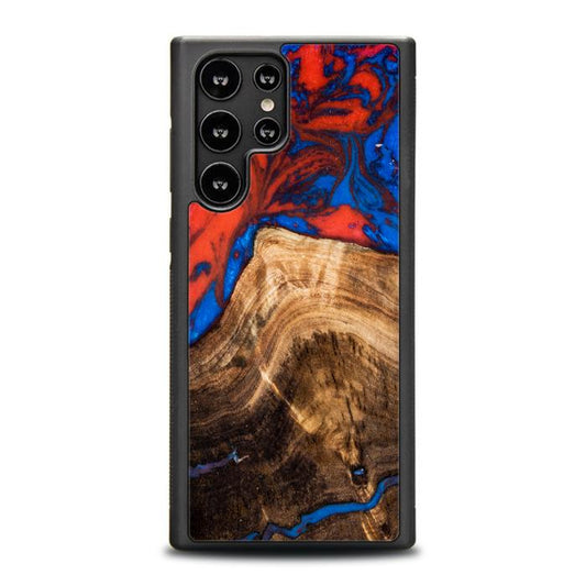 Samsung Galaxy S23 Ultra Handyhülle aus Harz und Holz - SYNERGY#A82