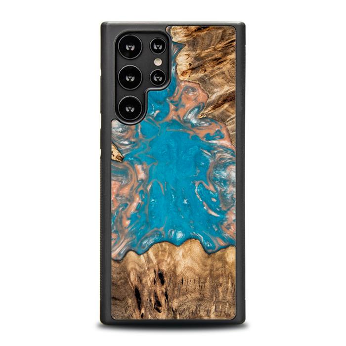 Etui na telefon Samsung Galaxy S23 Ultra z żywicy i drewna - SYNERGY#A97