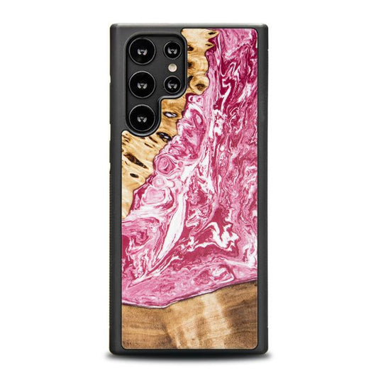Samsung Galaxy S23 Ultra Handyhülle aus Harz und Holz - SYNERGY#A99