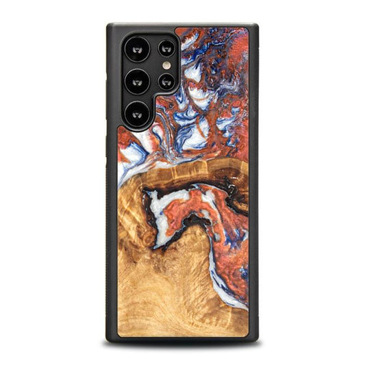 Samsung Galaxy Etui na telefon S23 Ultra z żywicy i drewna — SYNERGY#B10