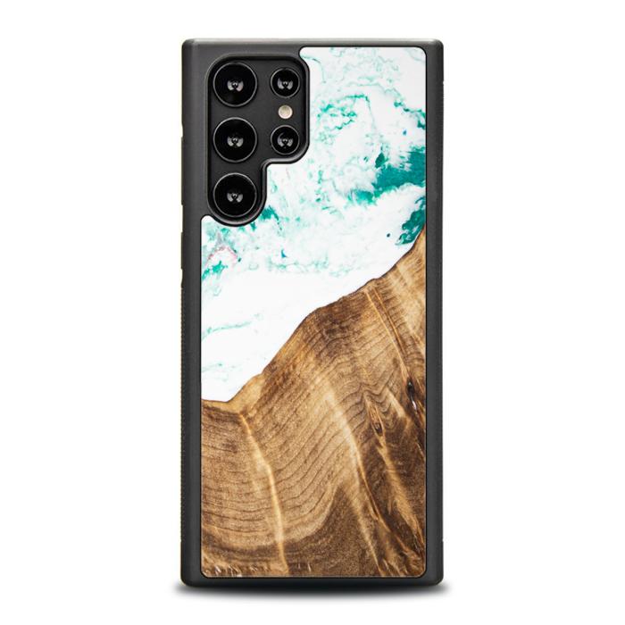 Etui na telefon Samsung Galaxy S23 Ultra z żywicy i drewna - SYNERGY#C14
