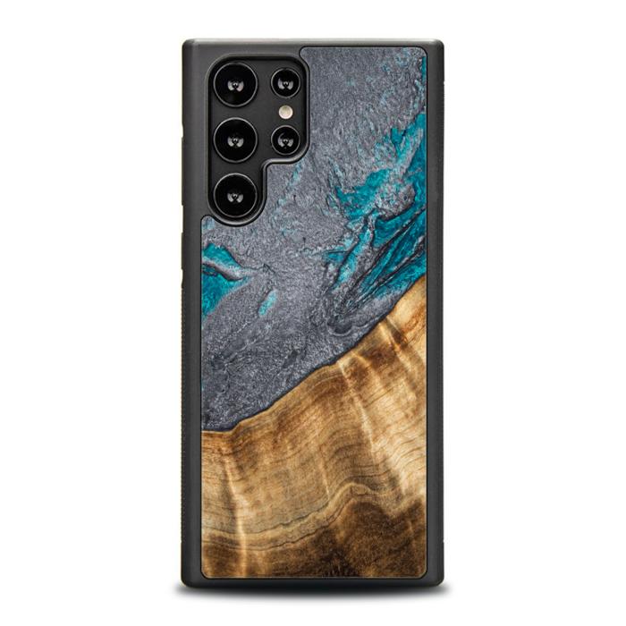 Samsung Galaxy Etui na telefon S23 Ultra z żywicy i drewna — Synergy#C45