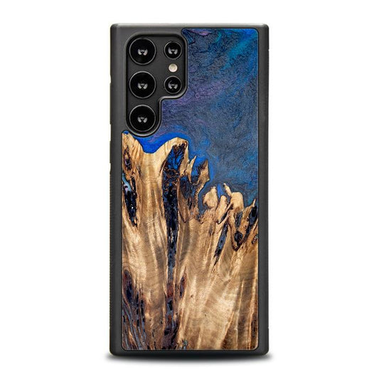 Etui na telefon Samsung Galaxy S23 Ultra wykonane z żywicy i drewna - Synergy#D120