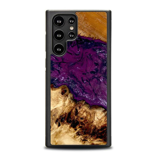 Samsung Galaxy S23 Ultra Handyhülle aus Harz und Holz - Synergy#D134