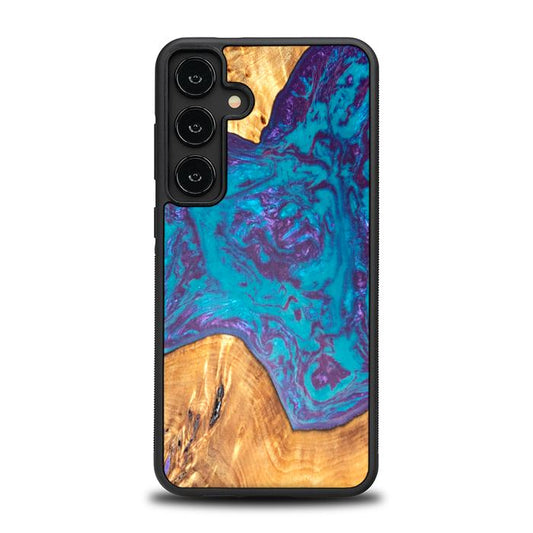 Samsung Galaxy S24 Plus Handyhülle aus Harz und Holz - Synergy#B25