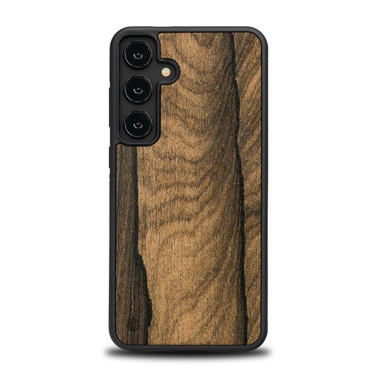 Samsung Galaxy S24 Plus Handyhülle aus Holz – Ziricote