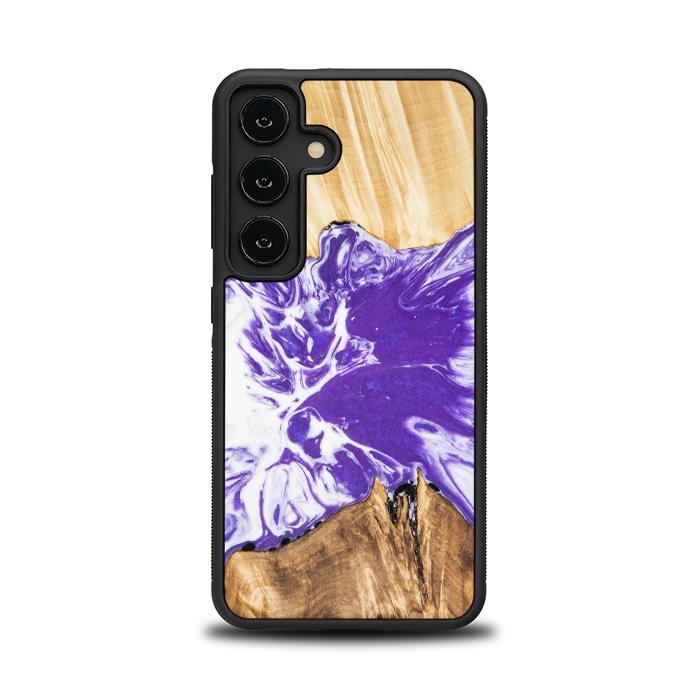 Samsung Galaxy S24 Resin & Wood Phone Case - Synergy#A78