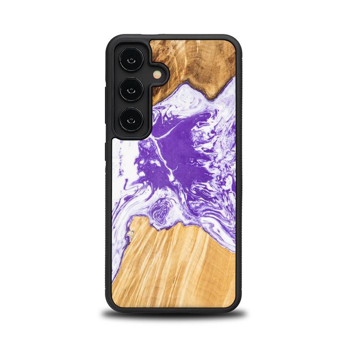 Samsung Galaxy S24 Resin & Wood Phone Case - Synergy#A80