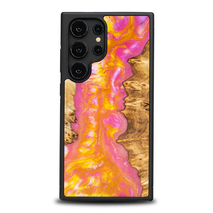 Samsung Galaxy S24 Ultra Handyhülle aus Harz und Holz - Synergy#A20