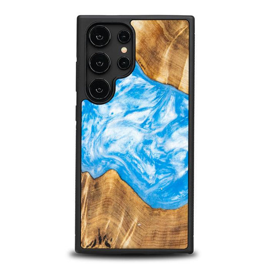 Samsung Galaxy Etui na telefon S24 Ultra z żywicy i drewna — Synergy# A28