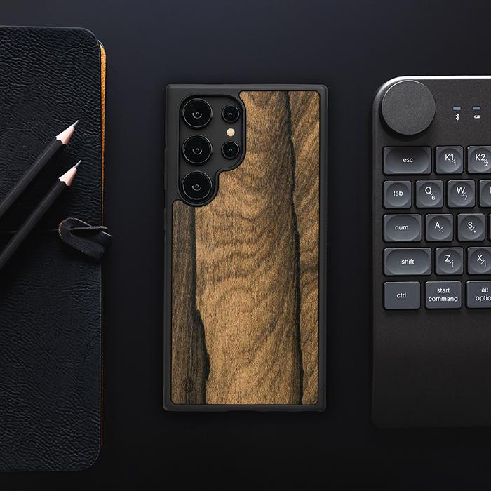 Samsung Galaxy S24 Ultra Wooden Phone Case - Ziricote