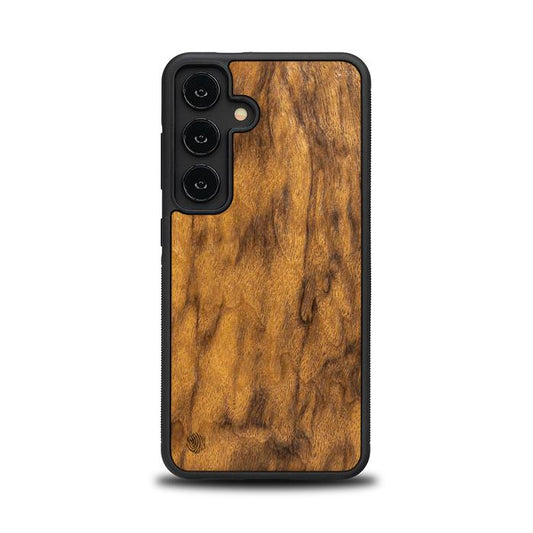 Samsung Galaxy S24 Handyhülle aus Holz - Imbuia