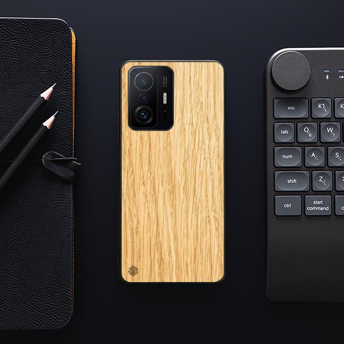 Xiaomi 11T / 11T Pro Handyhülle aus Holz - Eiche