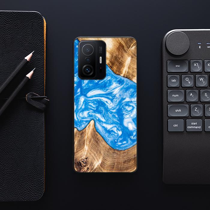 Xiaomi 11Etui na telefon T/11T Pro z żywicy i drewna - SYNERGY#325