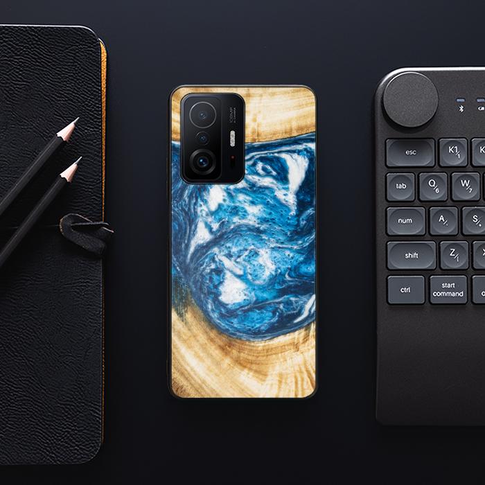 Xiaomi 11Etui na telefon T/11T Pro z żywicy i drewna - SYNERGY#350