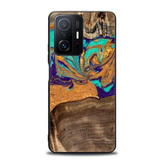 Xiaomi 11T / 11T Pro Resin & Wood Phone Case - SYNERGY#A122