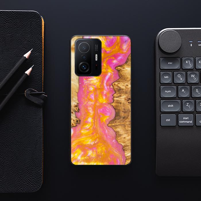 Xiaomi 11Etui na telefon T/11T Pro z żywicy i drewna - SYNERGY#A20