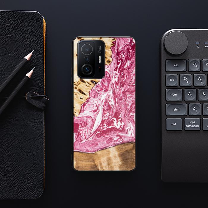 Xiaomi 11Etui na telefon T/11T Pro z żywicy i drewna - SYNERGY#A99