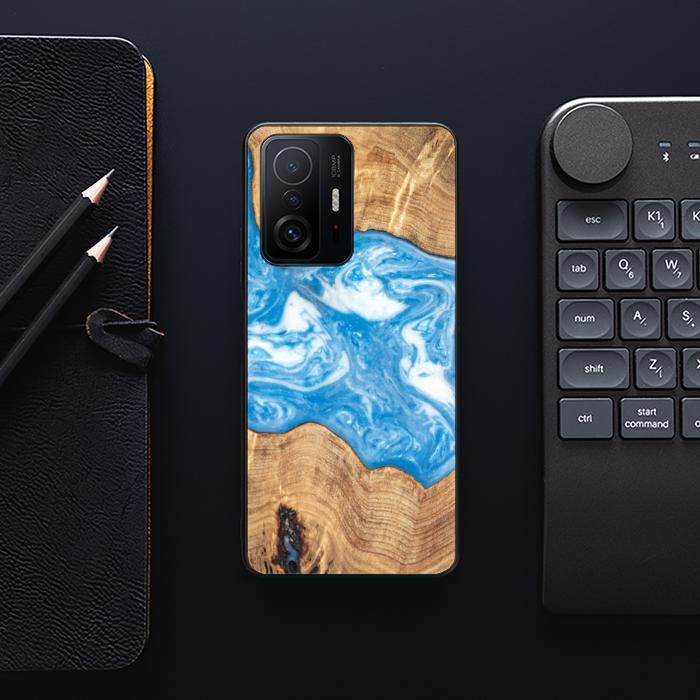 Xiaomi 11Etui na telefon T/11T Pro z żywicy i drewna - SYNERGY#B03