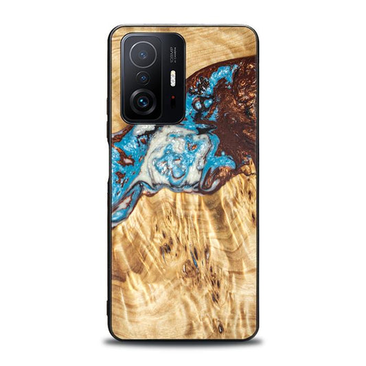 Xiaomi 11T / 11T Pro Resin & Wood Phone Case - SYNERGY#B12