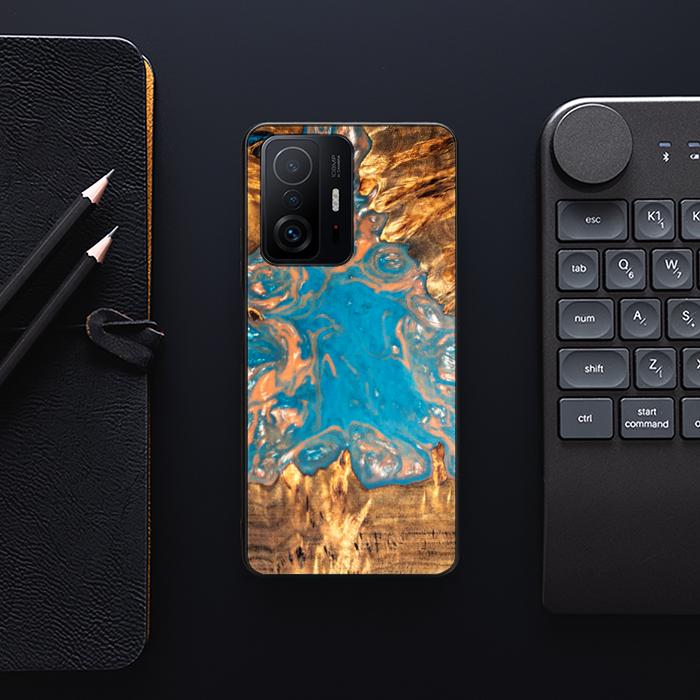 Xiaomi 11Etui na telefon T/11T Pro z żywicy i drewna - SYNERGY#B22
