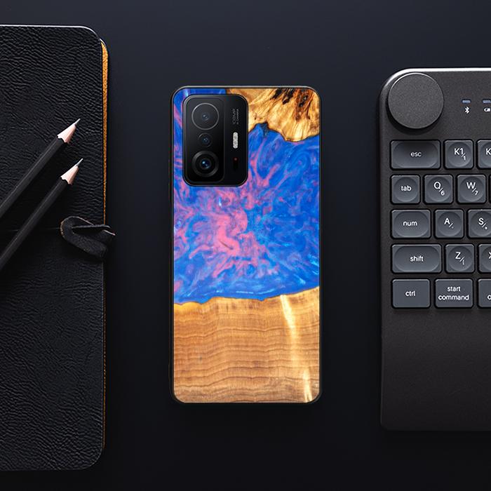 Xiaomi 11Etui na telefon T/11T Pro z żywicy i drewna - SYNERGY#B29