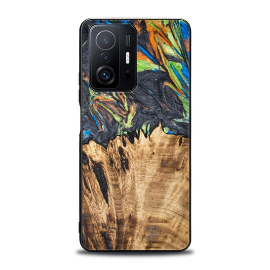 Xiaomi 11T / 11T Pro Handyhülle aus Harz und Holz - SYNERGY#C22