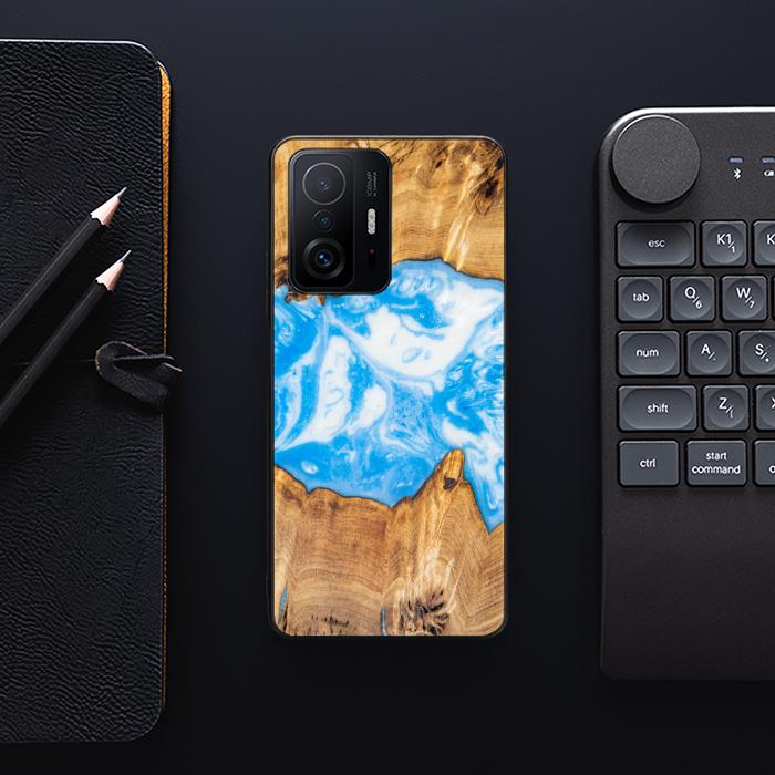 Xiaomi 11Etui na telefon T/11T Pro z żywicy i drewna - Synergy# A34