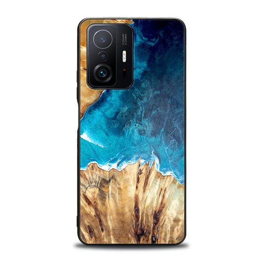 Xiaomi 11Etui na telefon T/11T Pro z żywicy i drewna - Synergy#D126