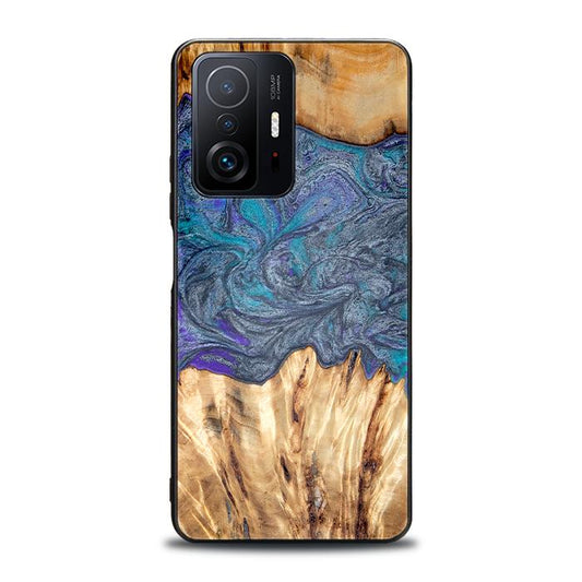 Xiaomi 11T / 11T Pro Handyhülle aus Harz und Holz - Synergy#D132