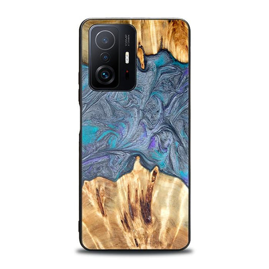 Xiaomi 11T / 11T Pro Handyhülle aus Harz und Holz - Synergy#D135
