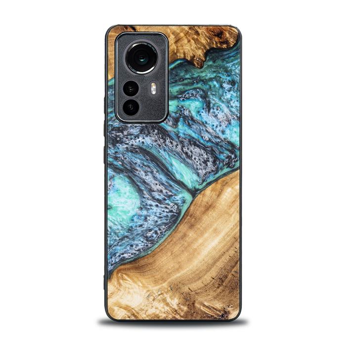 Xiaomi 12 Pro Etui na telefon z żywicy i drewna - SYNERGY#201