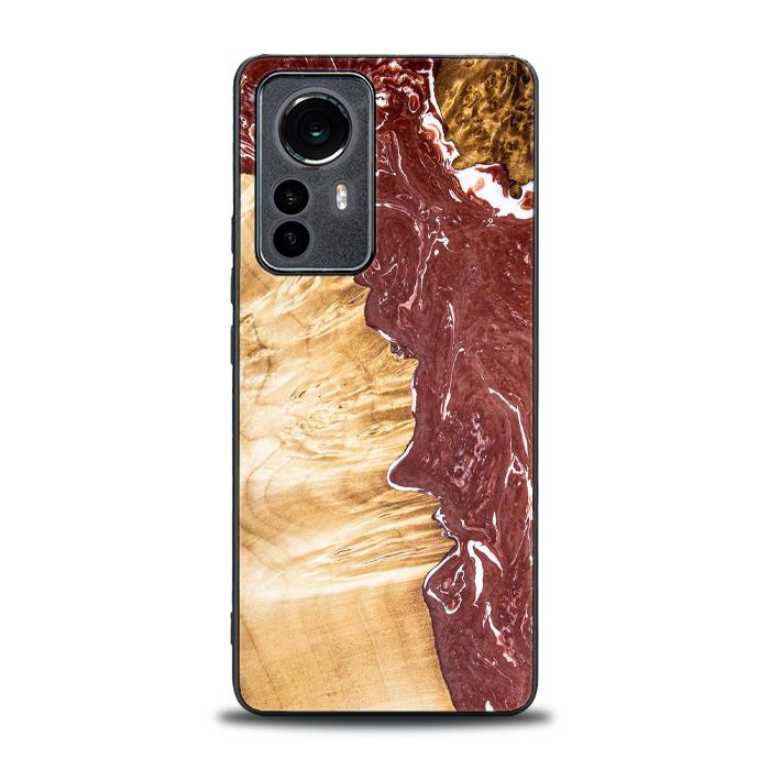 Xiaomi 12 Pro Etui na telefon z żywicy i drewna - SYNERGY#316