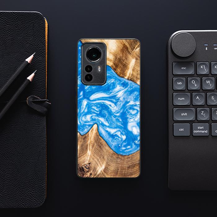 Xiaomi 12 Pro Handyhülle aus Kunstharz und Holz - SYNERGY#325