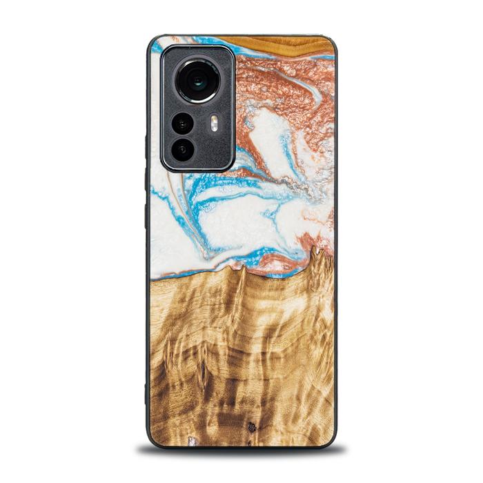 Xiaomi 12 Pro Etui na telefon z żywicy i drewna - SYNERGY#47