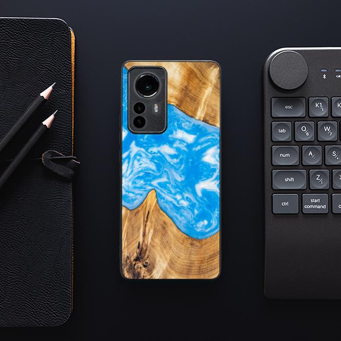 Xiaomi 12 Pro Handyhülle aus Kunstharz und Holz - SYNERGY# A26