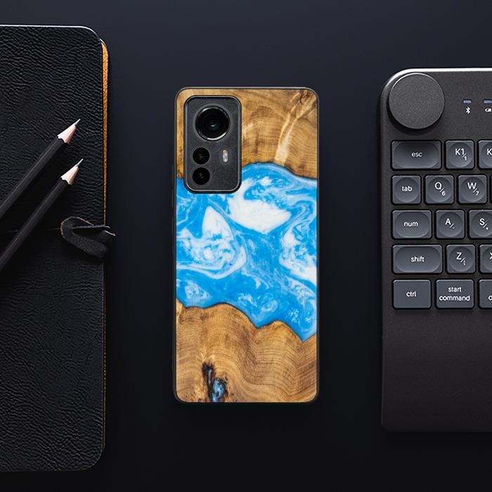 Xiaomi 12 Pro Resin & Wood Phone Case - SYNERGY#A32
