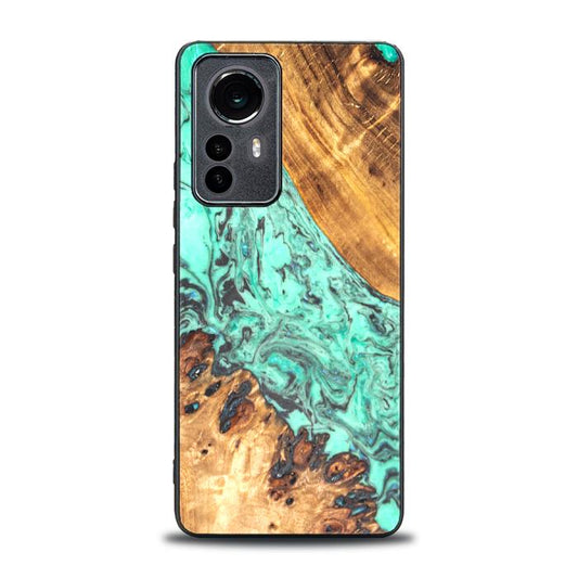Xiaomi 12 Pro Handyhülle aus Harz und Holz - SYNERGY#B01